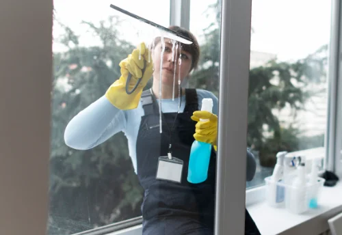 Nettoyage de vitres intérieures et extérieures à Baix